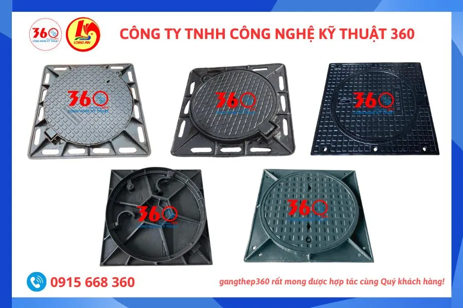 Báo giá nắp hố ga gang Long An