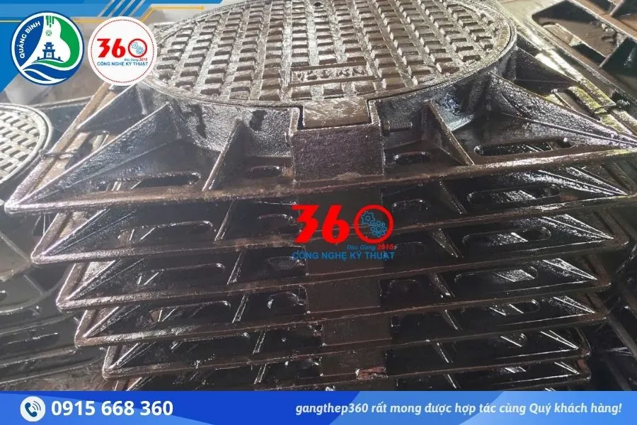 Báo giá nắp hố ga gang Quảng Bình