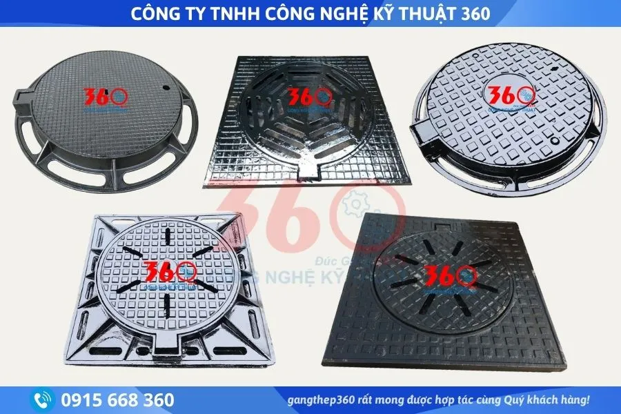 Báo giá nắp hố ga gang Quảng Trị