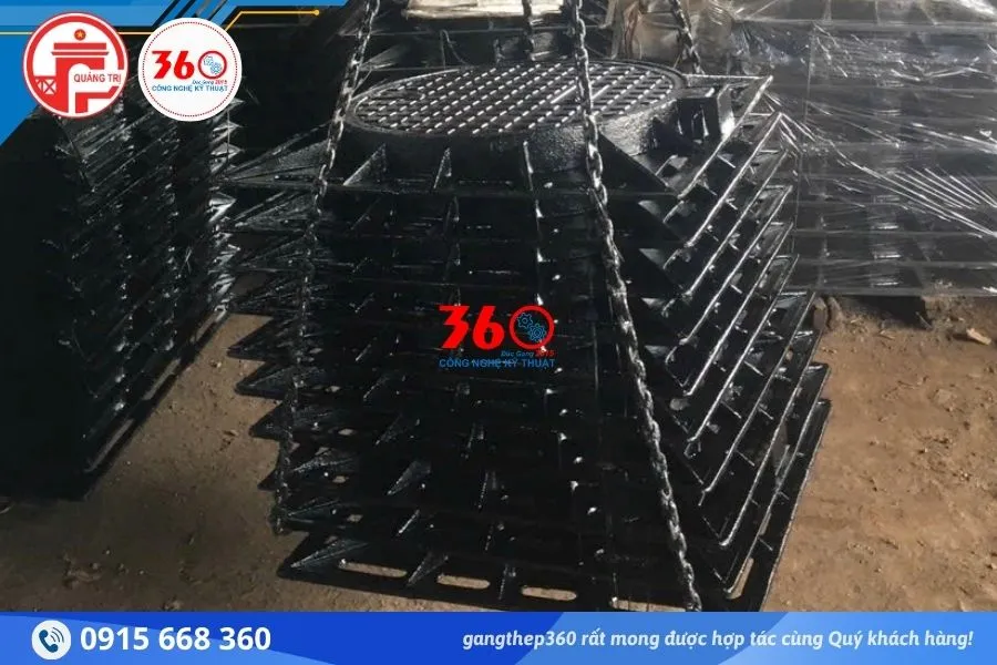Báo giá nắp hố ga gang Quảng Trị