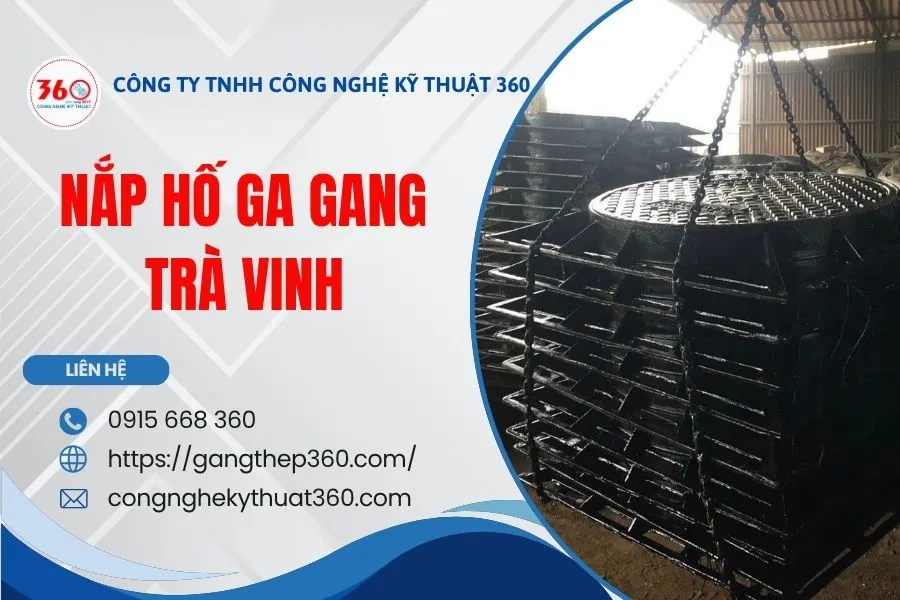 Báo giá nắp hố ga gang Trà Vinh