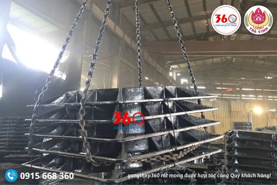 Báo giá nắp hố ga gang Trà Vinh