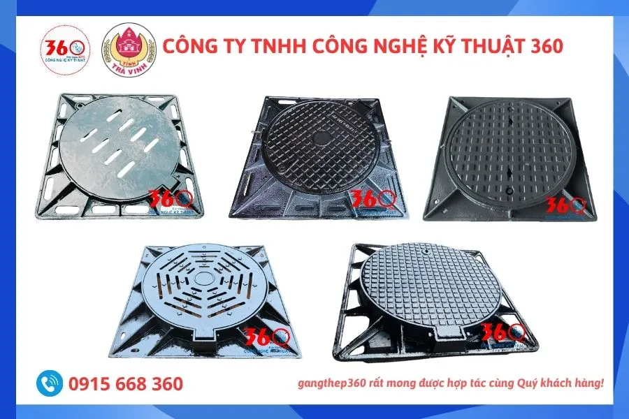 Báo giá nắp hố ga gang Trà Vinh