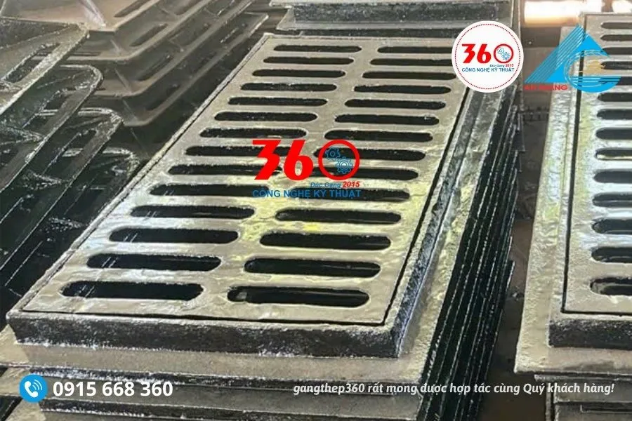Báo giá song chắn rác gang An Giang
