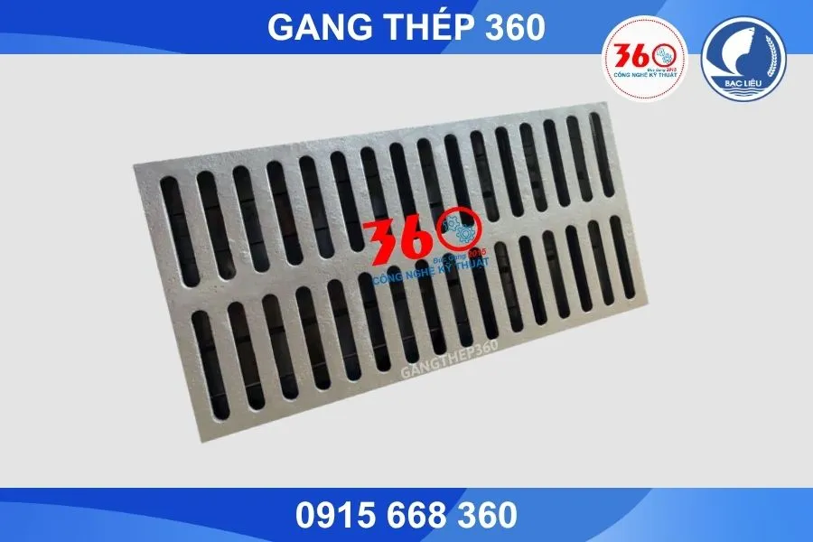 Báo giá song chắn rác gang Bạc Liêu