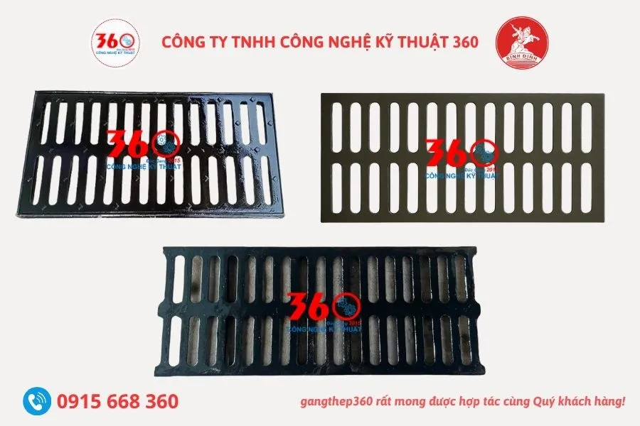 Báo giá song chắn rác gang Bình Định