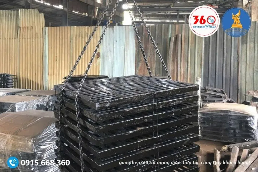 Báo Giá Song Chắn Rác Gang Điện Biên