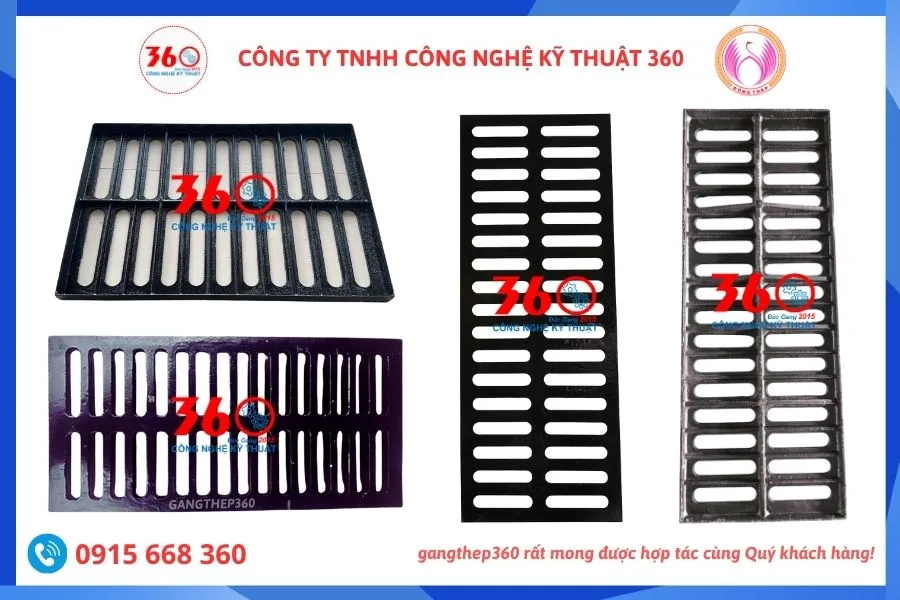 Báo giá song chắn rác gang Đồng Tháp