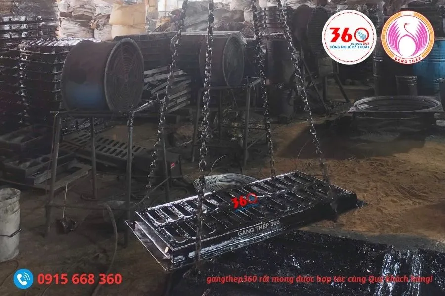 Báo giá song chắn rác gang Đồng Tháp