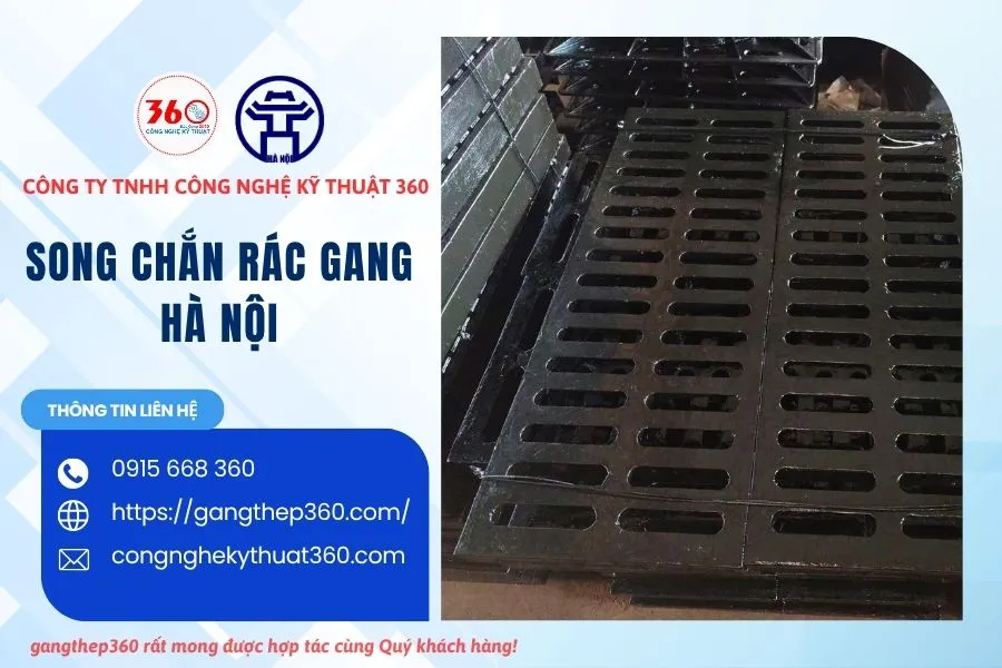 Báo Giá Song Chắn Rác Gang Hà Nội