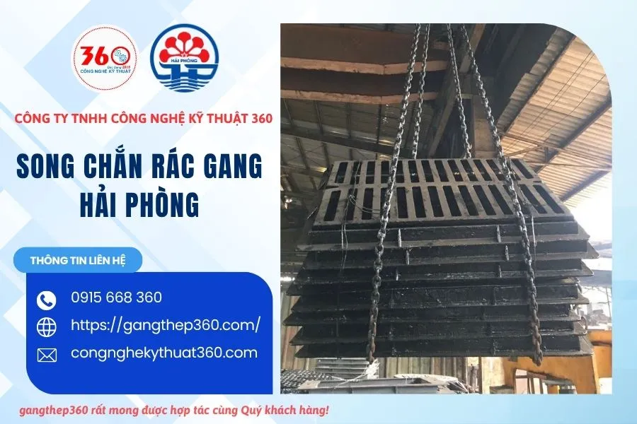 Báo Giá Song Chắn Rác Gang Hải Phòng