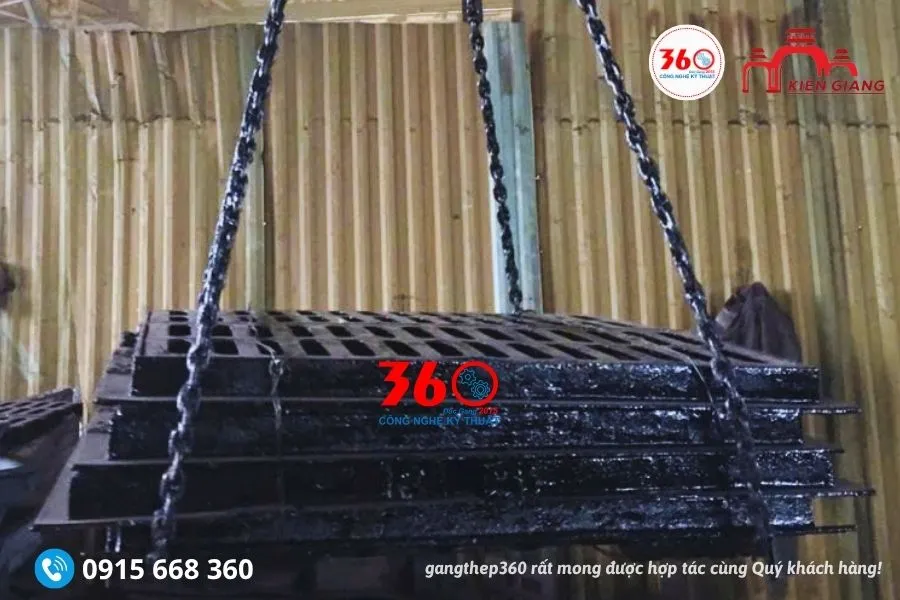 Báo giá song chắn rác gang Kiên Giang