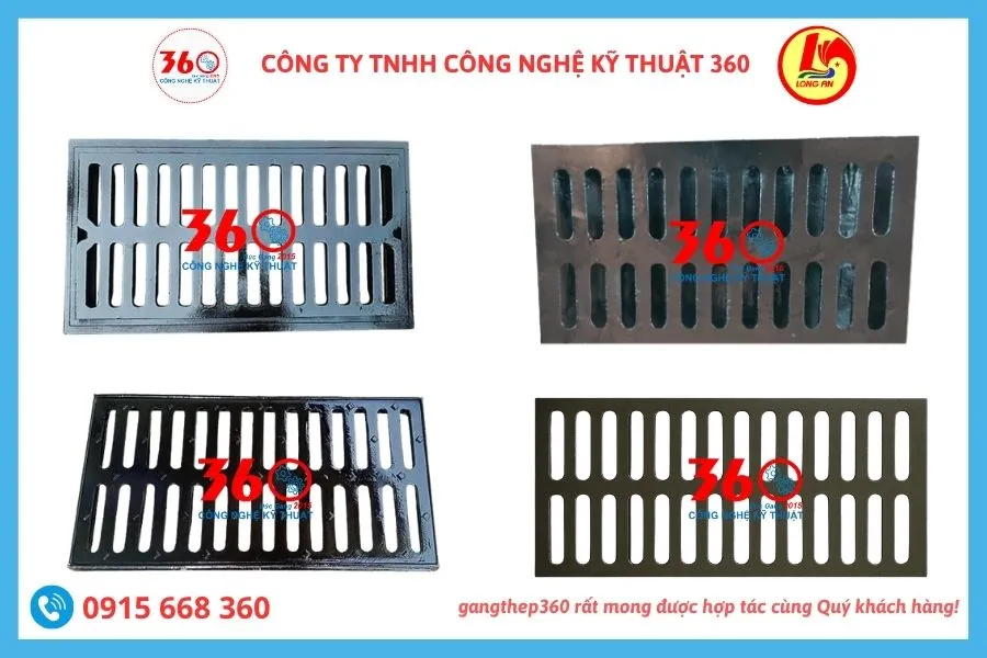 Báo giá song chắn rác gang Long An