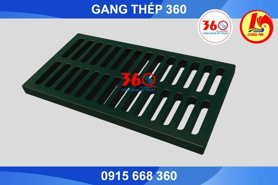 Báo giá song chắn rác gang Long An