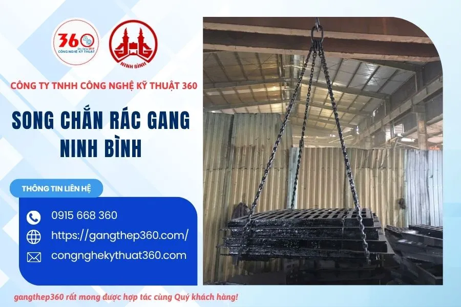 Báo Giá Song Chắn Rác Gang Ninh Bình