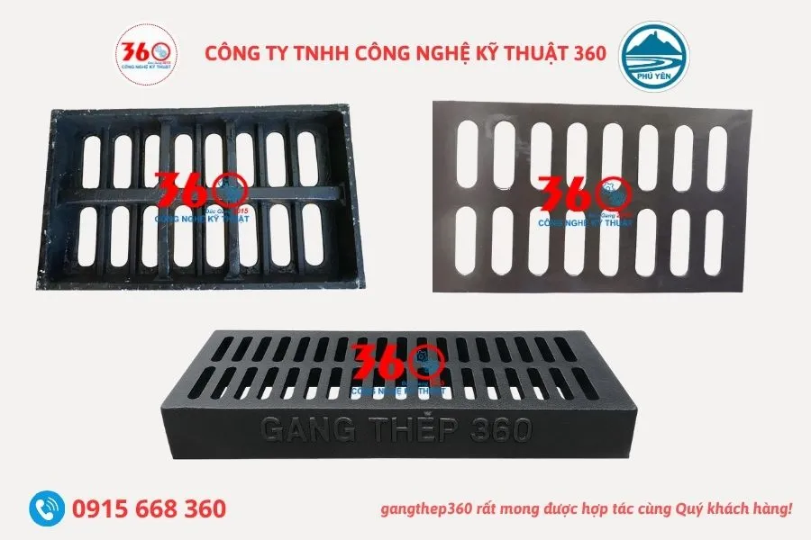 Báo giá song chắn rác gang Phú Yên