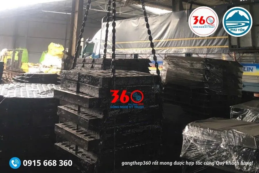 Báo giá song chắn rác gang Phú Yên