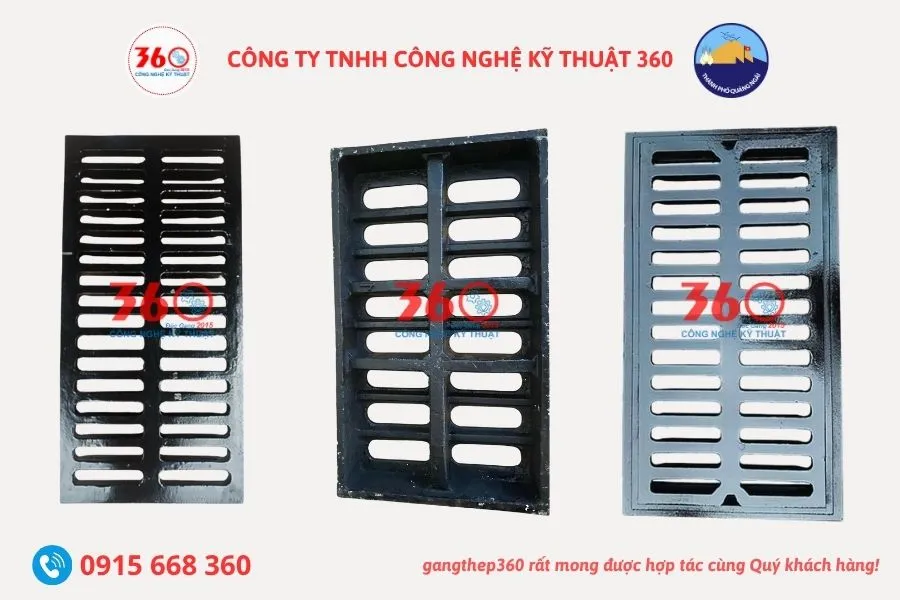 Báo giá song chắn rác gang Quảng Ngãi