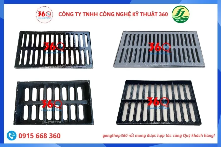 Báo giá song chắn rác gang Sóc Trăng