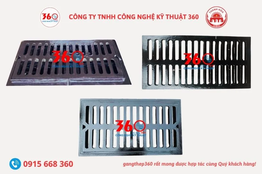 Báo giá song chắn rác gang Thanh Hóa
