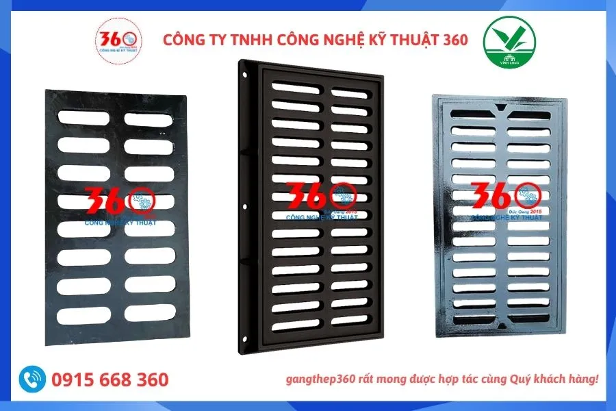 Báo giá song chắn rác gang Vĩnh Long