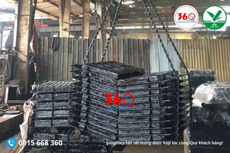 Báo giá song chắn rác gang Vĩnh Long