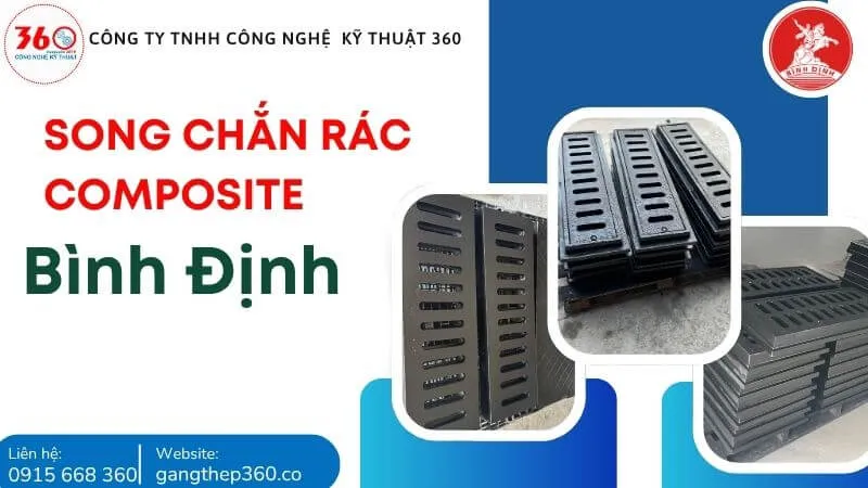 Song Chắn Rác Composite Tại Bình Định