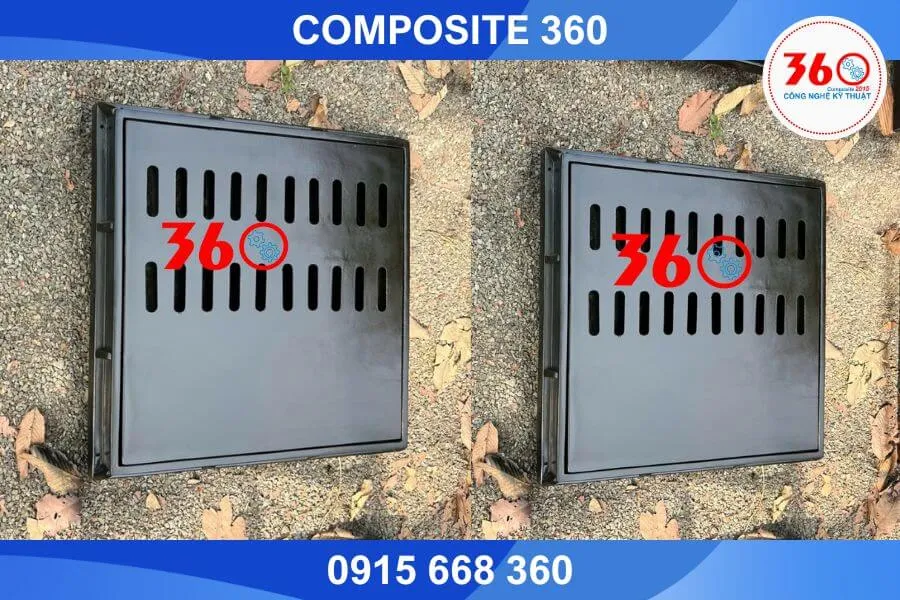 Song chắn rác composite tại Huế