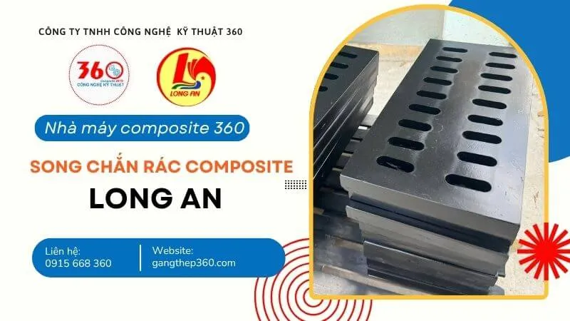 Song Chắn Rác Composite Tại Long An