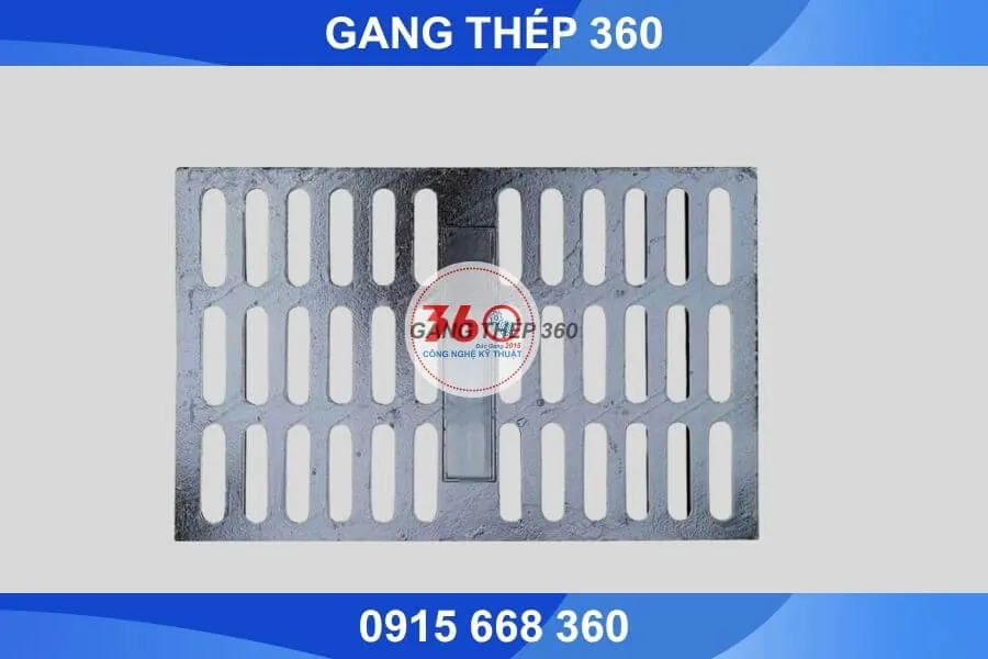 song chắn rác gang Bình Định