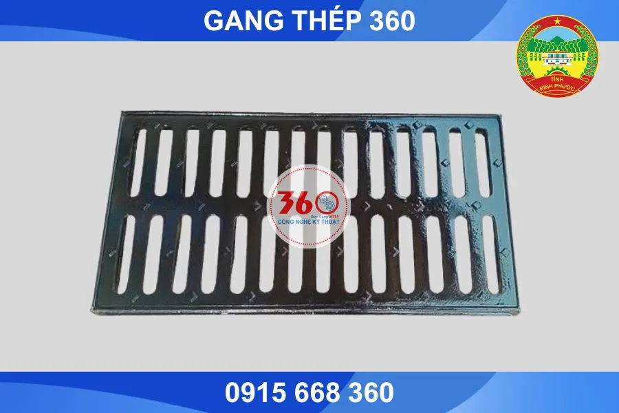 song chắn rác gang Bình Phước