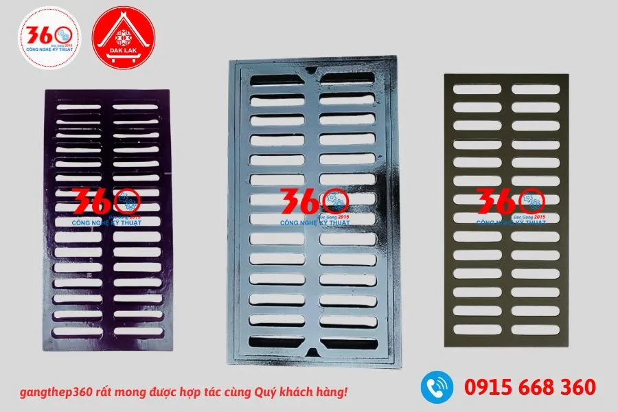 song chắn rác gang Đắk Lắk