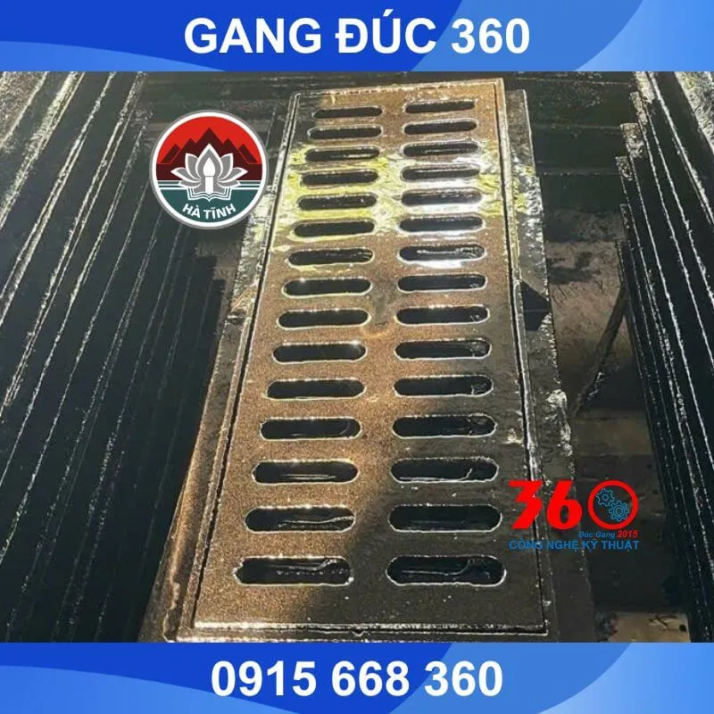 Song chắn rác gang Hà Tĩnh