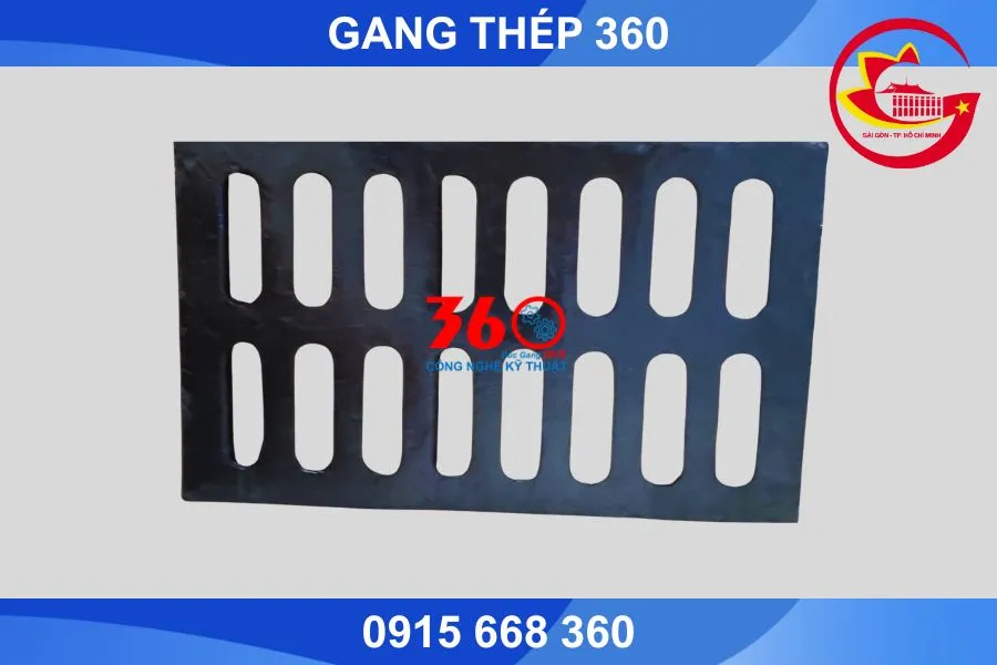 song chắn rác gang Hồ Chí Minh