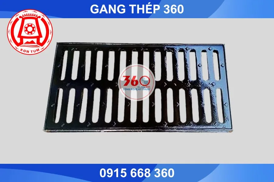 song chắn rác gang Kon Tum