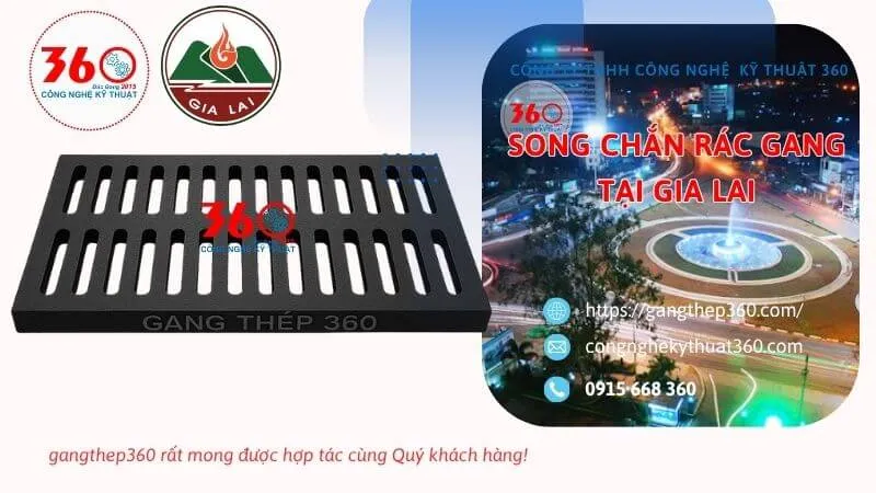 song chắn rac gang tại gia lai