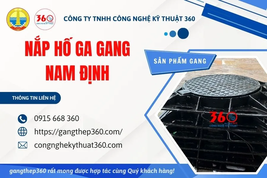 Báo Giá Nắp Hố Ga Gang Nam Định