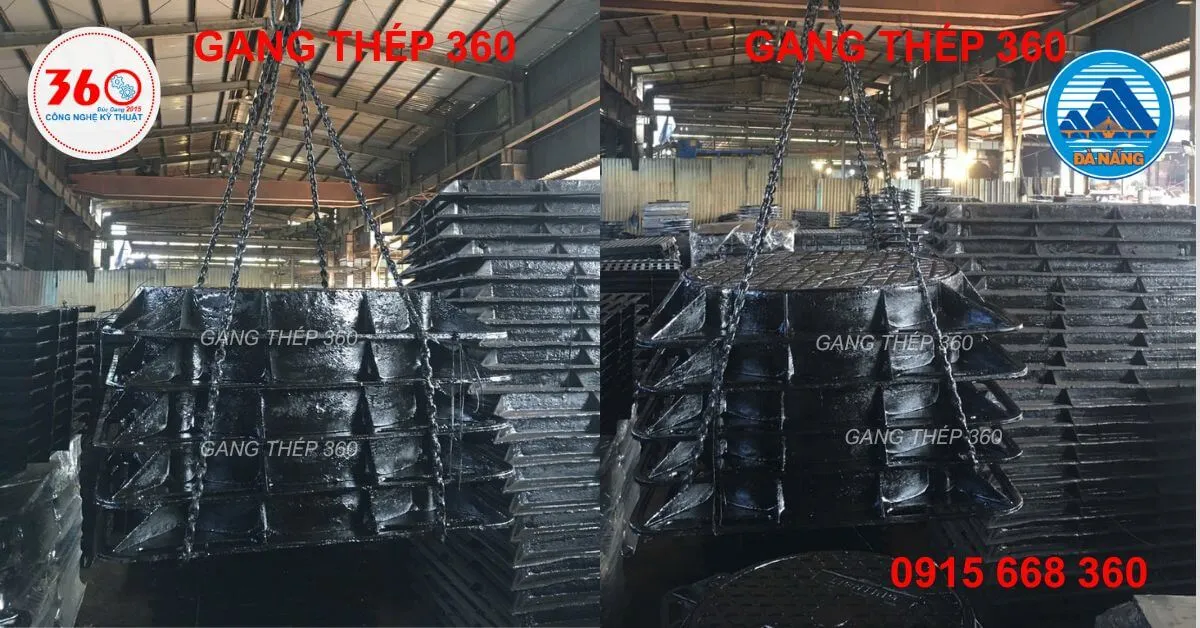 nắp bể cáp gang tại đà nẵng