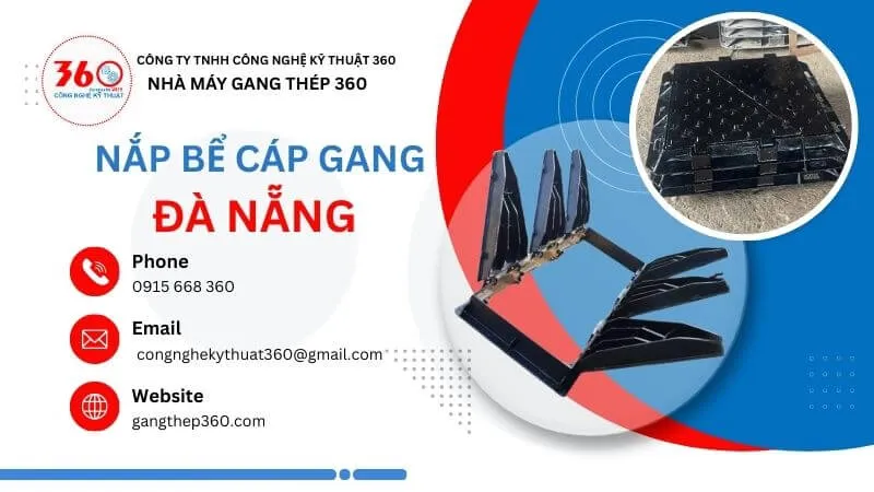 nắp bể cáp gang tại đà nẵng