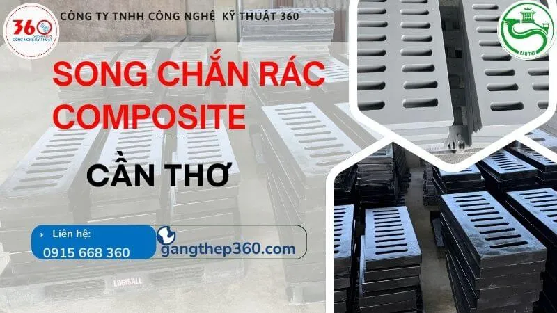 song chắn rác composite Cần thơ