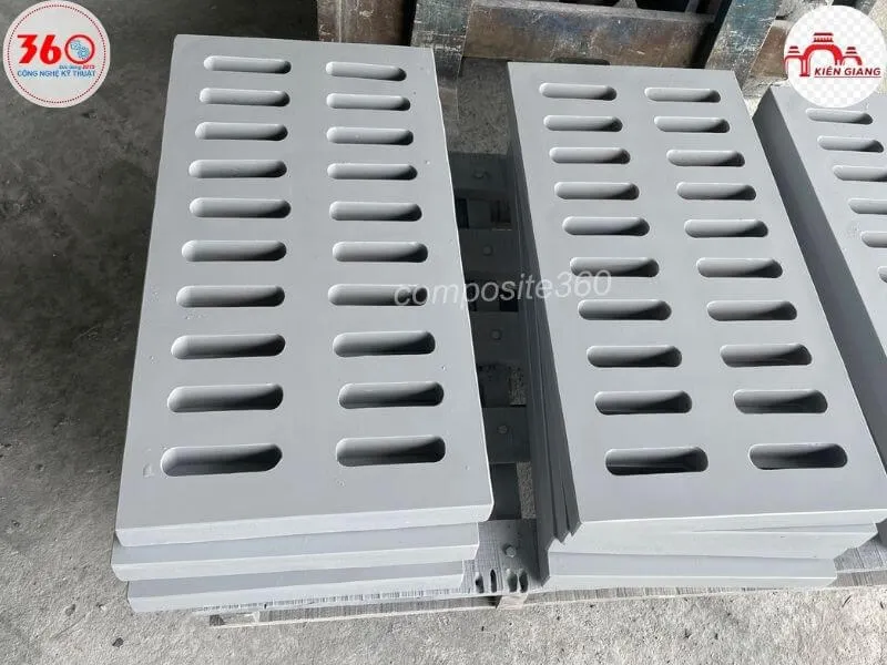 song chắn rác composite Kiên giang