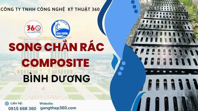 Song Chắn Rác Composite Tại Bình Dương