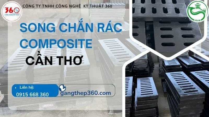 Song Chắn Rác Composite Tại Cần Thơ