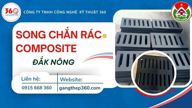 Song Chắn Rác Composite Tại Đắk Nông