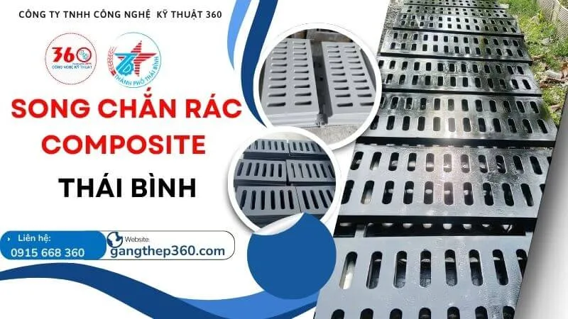 Song Chắn Rác Composite Tại Thái Bình