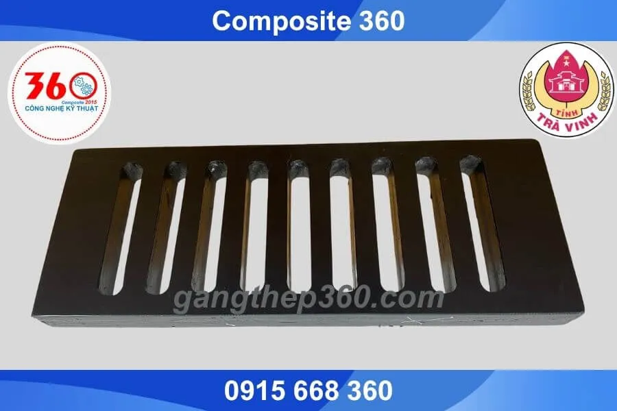 Song Chắn Rác Composite Tại Trà Vinh