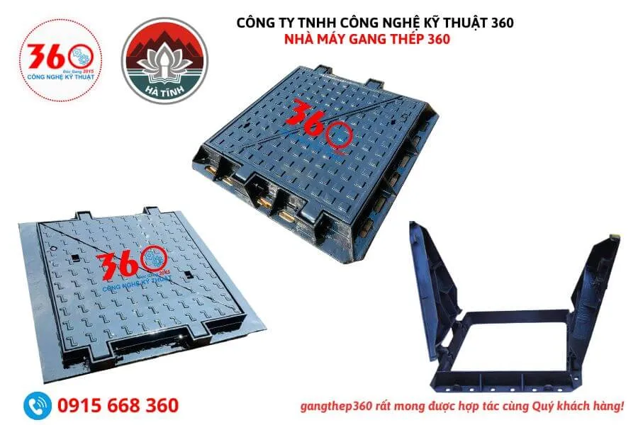 Nắp bể cáp gang tại Hà Tĩnh