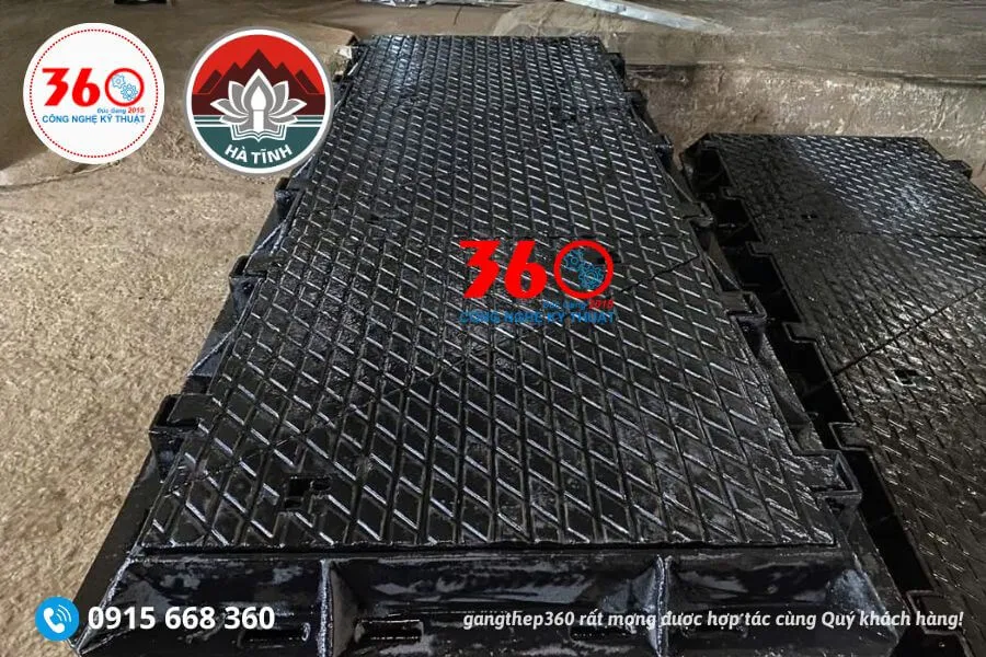 Nắp bể cáp gang tại Hà Tĩnh