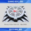 Nắp hố ga gang D850