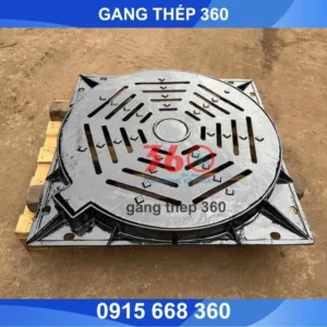 Nắp hố ga gang D850